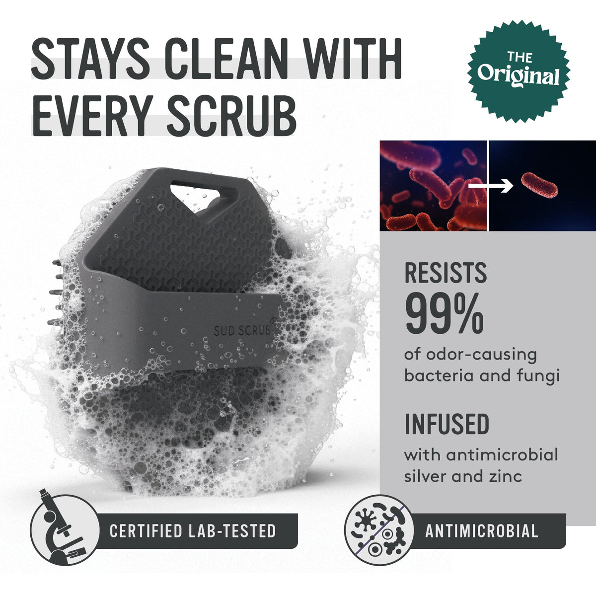 Sud Scrub stays cleaner