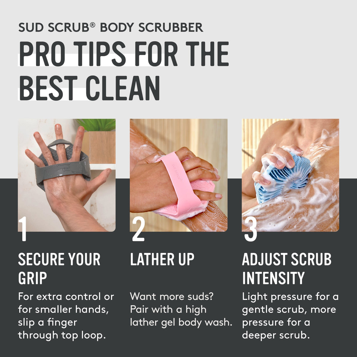 Sud Scrub pro tips